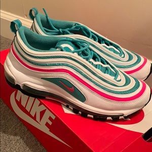 AirMax 97 white/ pink /blast-kinetic green